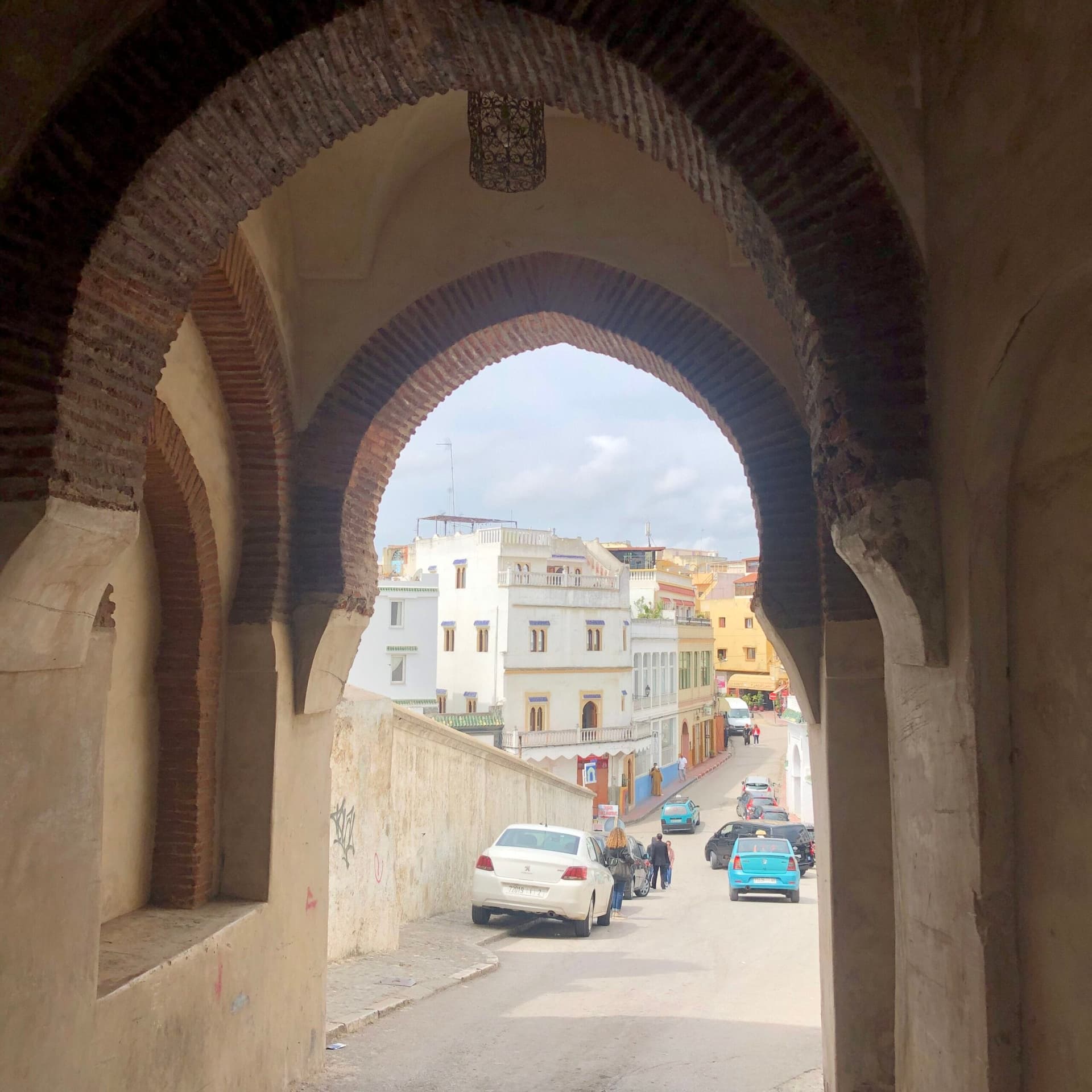 Bab Kasbah, the grand gateway into Tangier's Kasbah