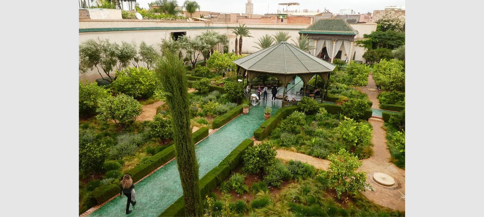 Le Jardin Secret, a restored secret garden in the Marrakech medina
