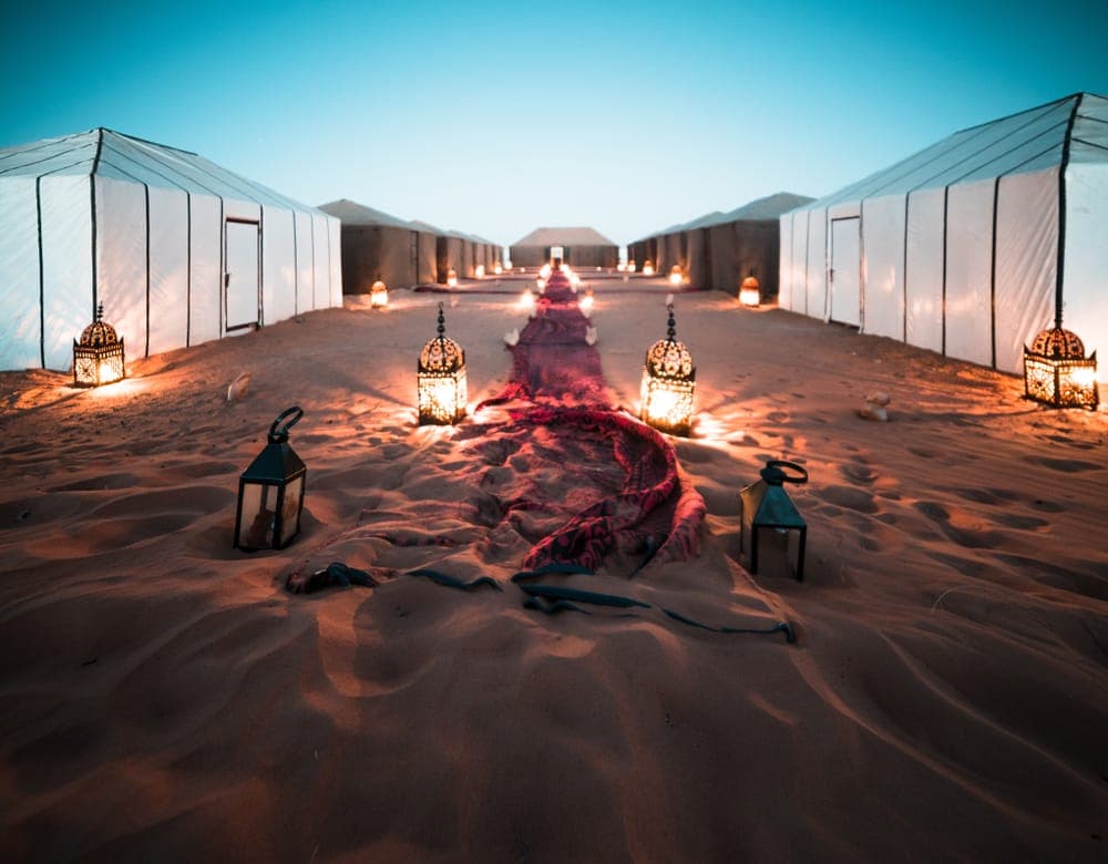 merzouga luxurious camp