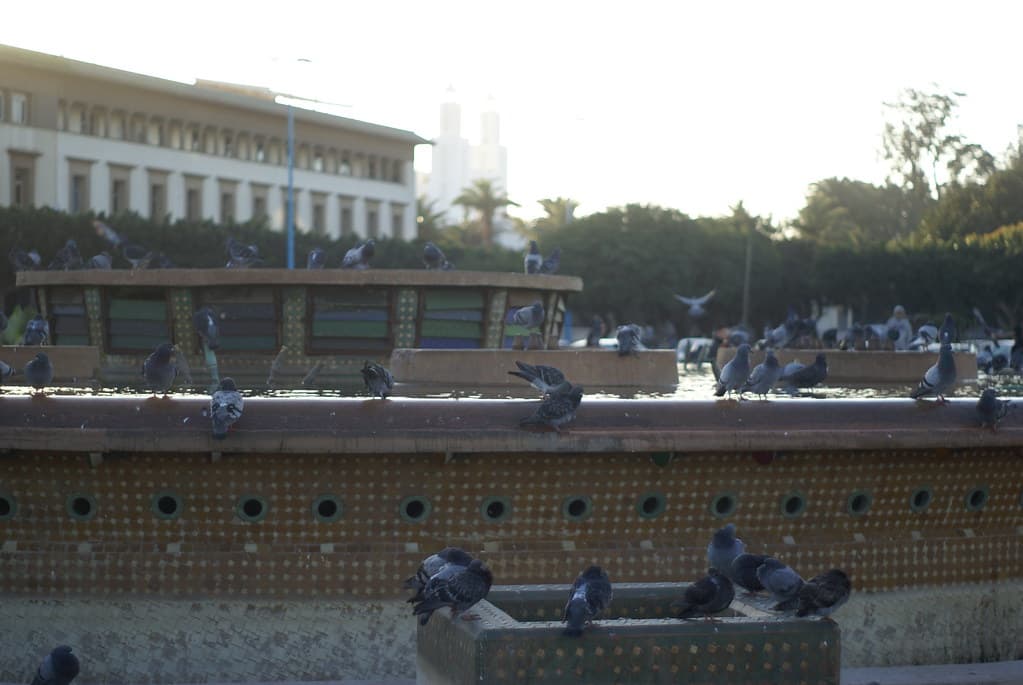 Mohammed V Square, the administrative center of Casablanca