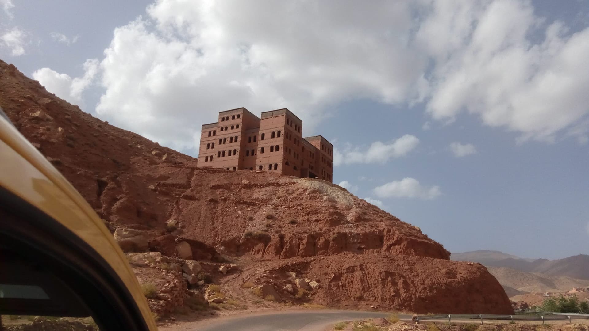 Ounila Valley landscape near Anmiter, Morocco