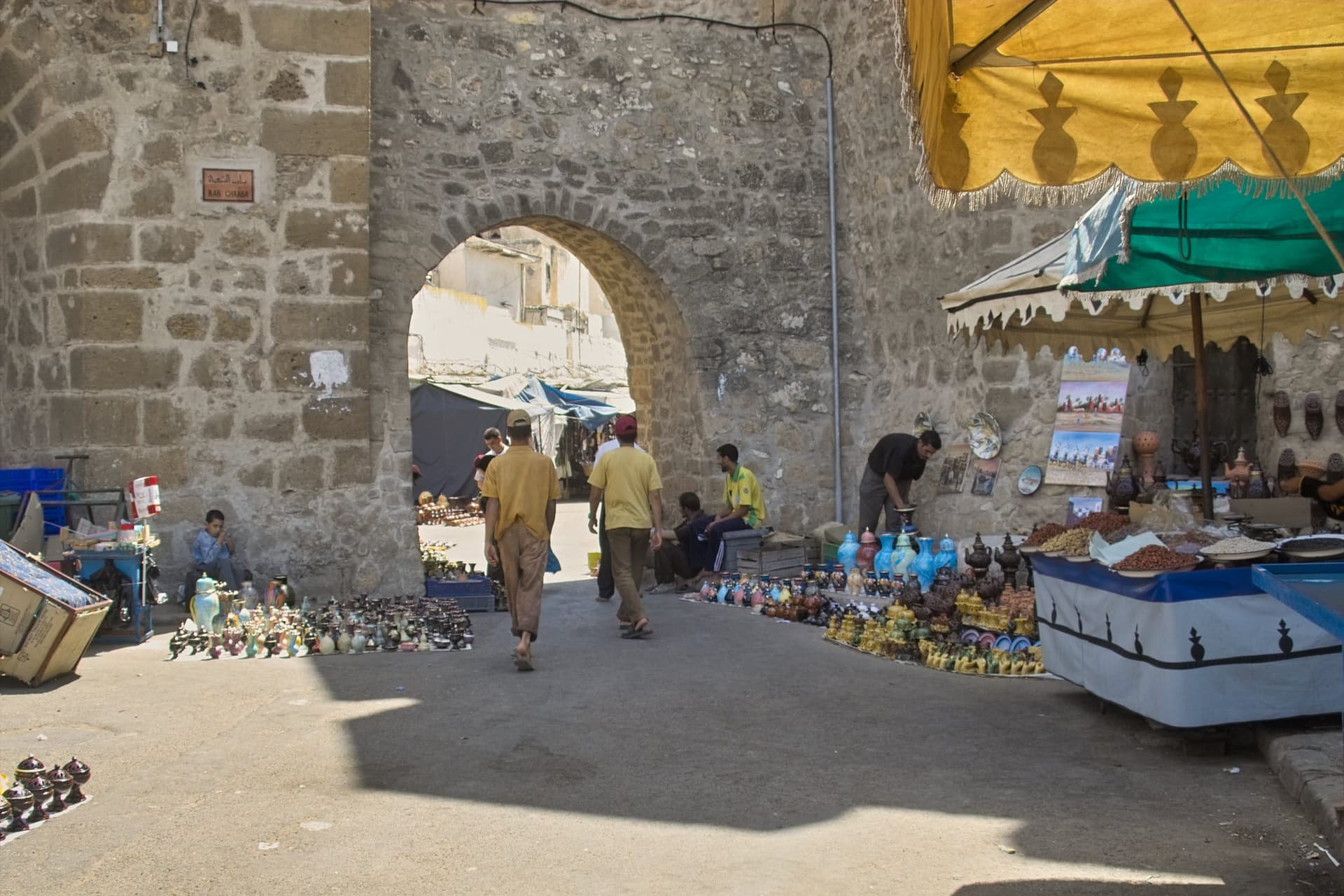 Bab Chaaba, the historic gate of Safi's medina, Morocco