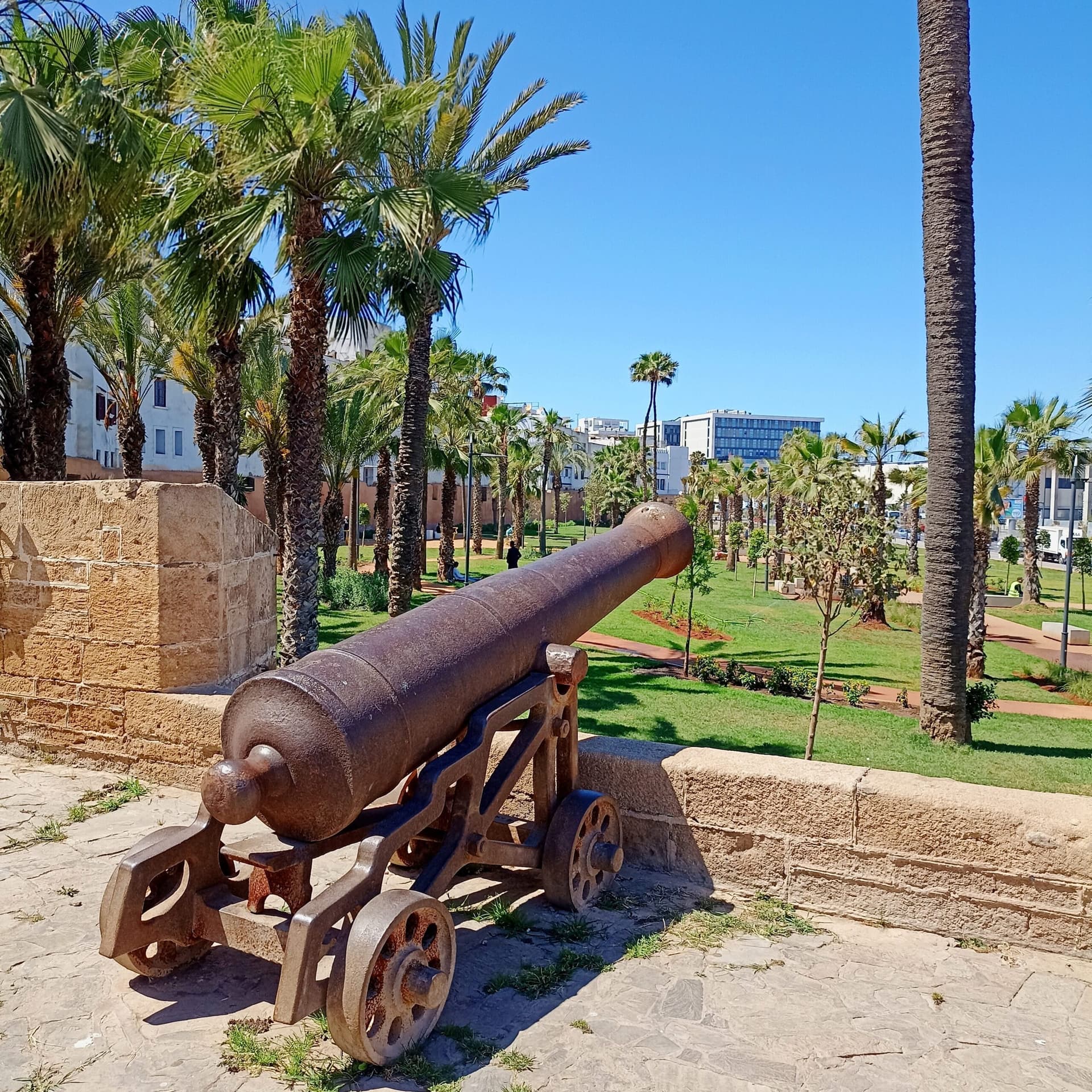 The Sqala bastion and ramparts in Casablanca's historic medina