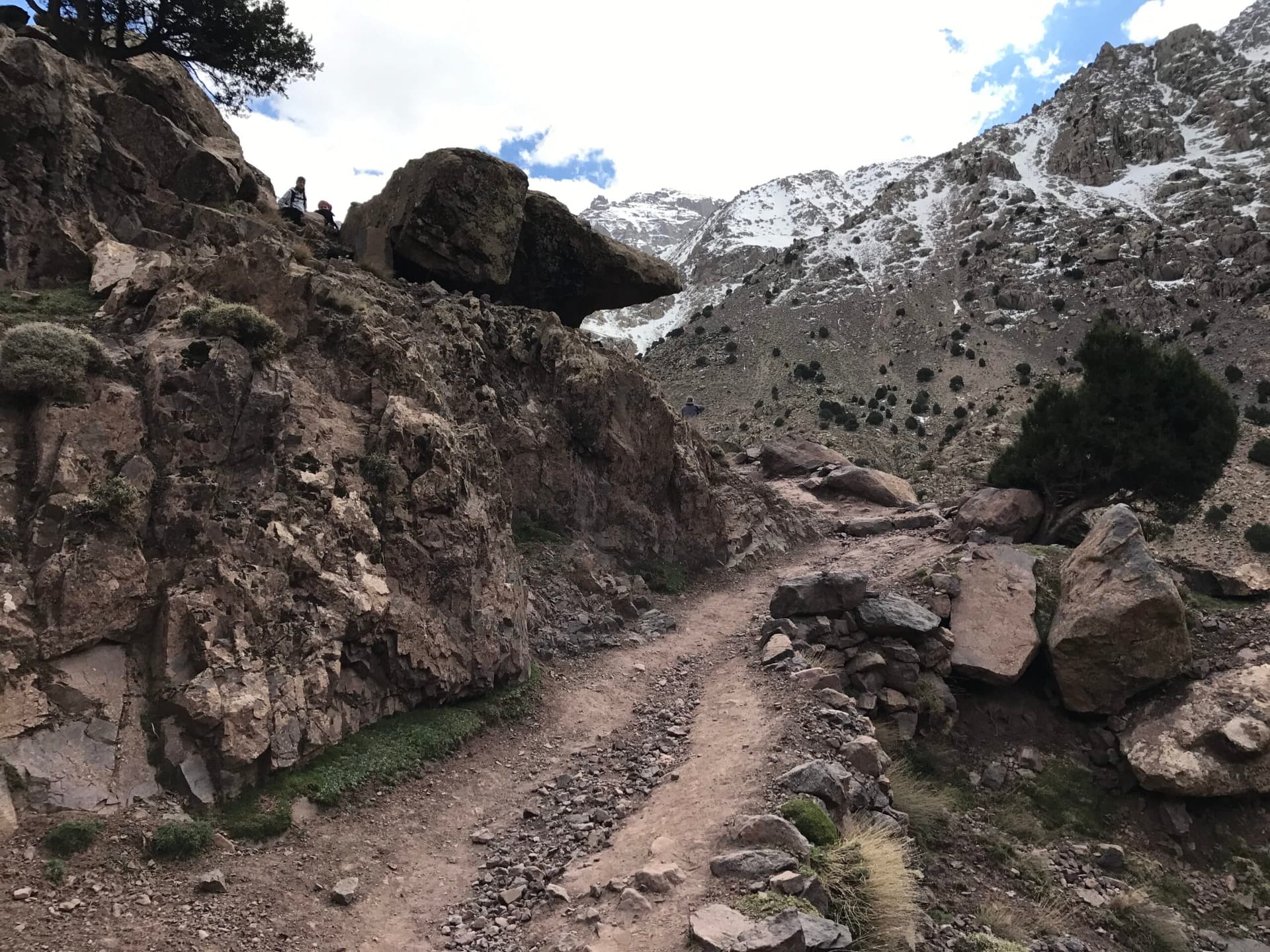 Spring landscape in Toubkal National Park, High Atlas