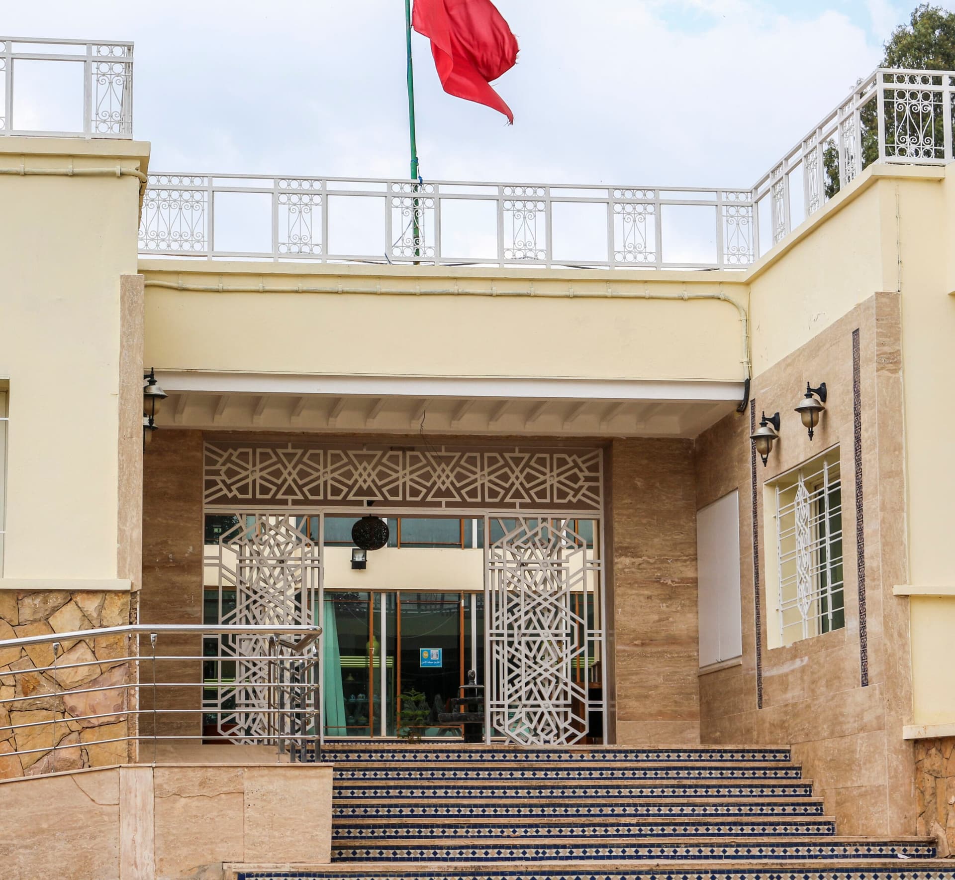 Craft workshops at the Ensemble Artisanal de Azrou, Morocco