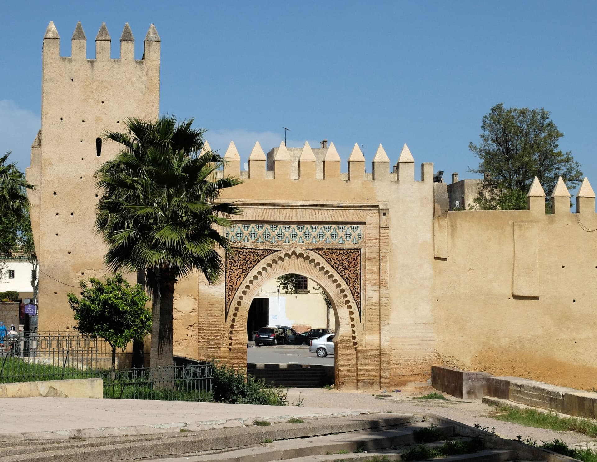 View of Bab al-Amer in Fes, Morocco