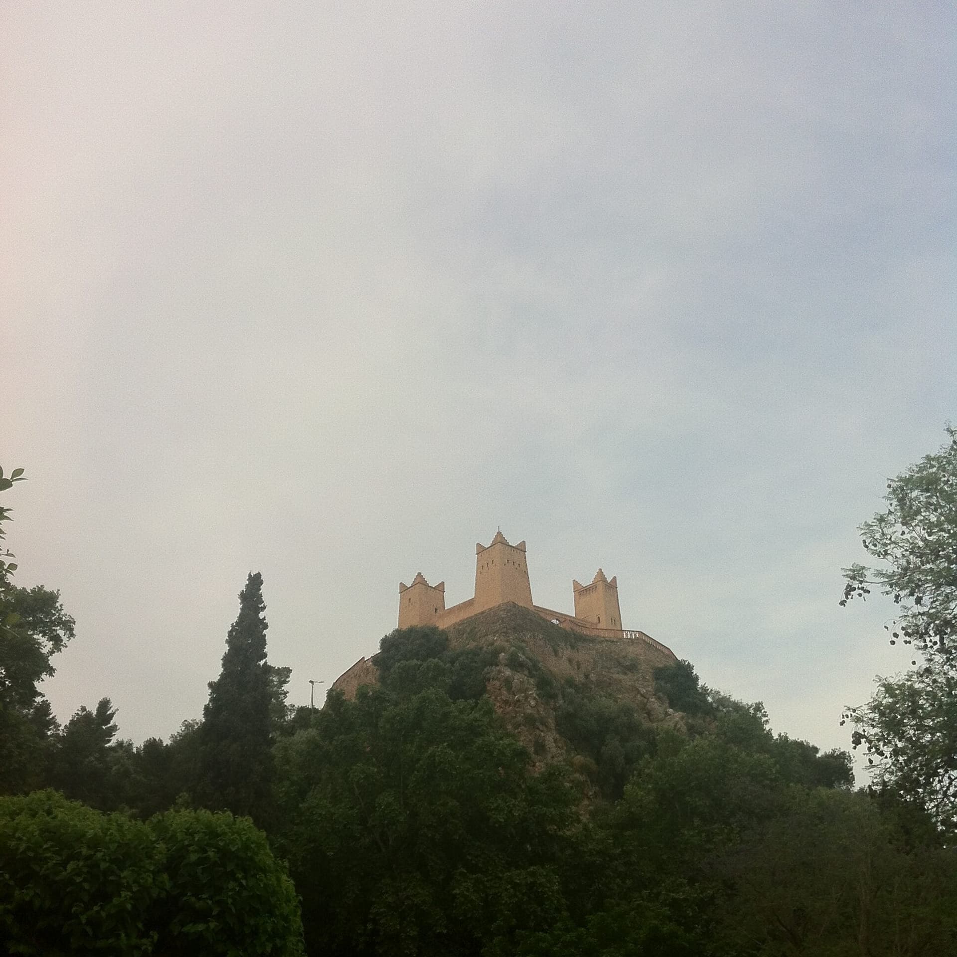 Kasbah Ras el-Ain, the hilltop fortress built by Sultan Moulay Ismail above Beni Mellal, Morocco