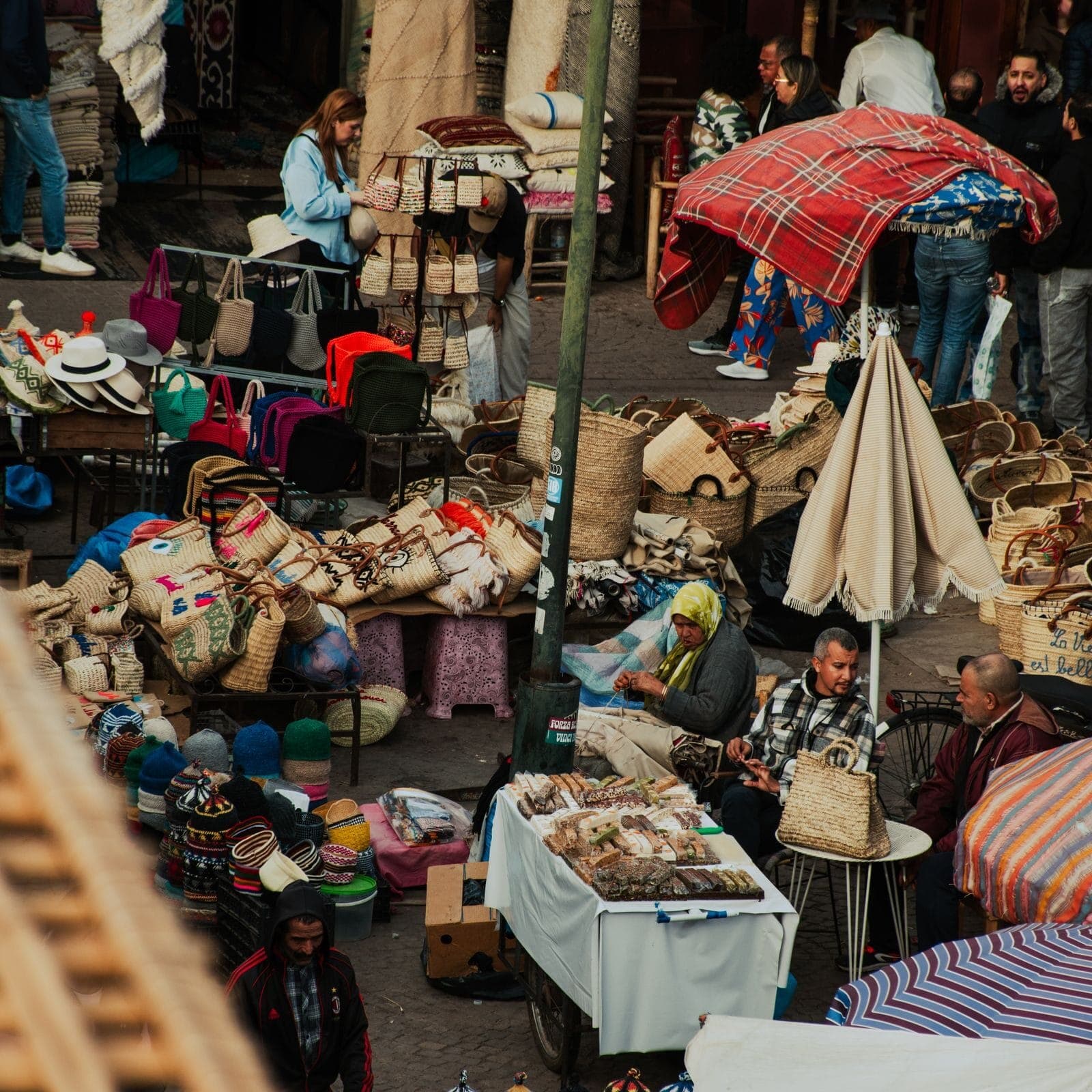 Chouara Tannery near Bab Ftouh, Fes, Morocco