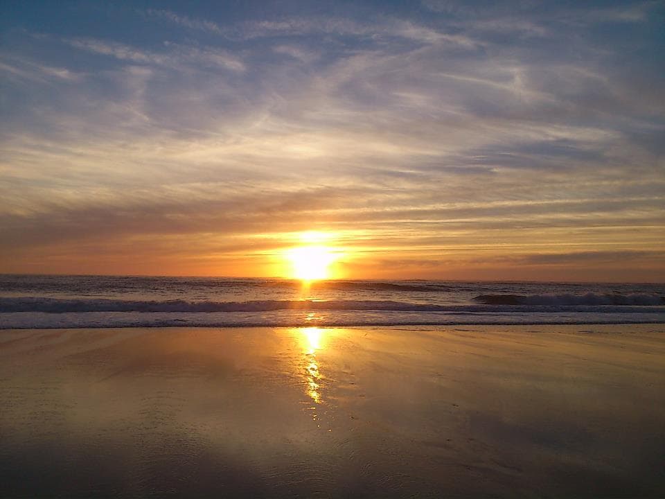 Sidi Bouzid beach south of El Jadida, Morocco