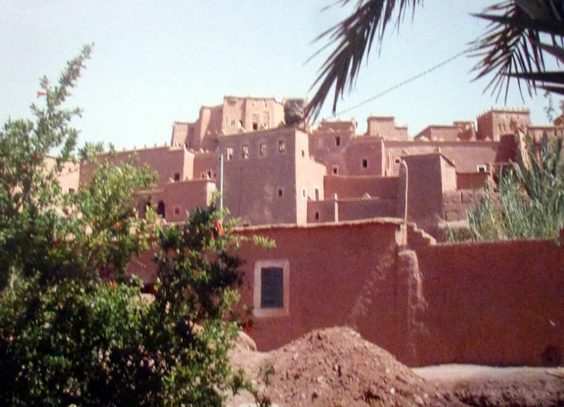 View of Fint Oasis in Ouarzazate, Morocco