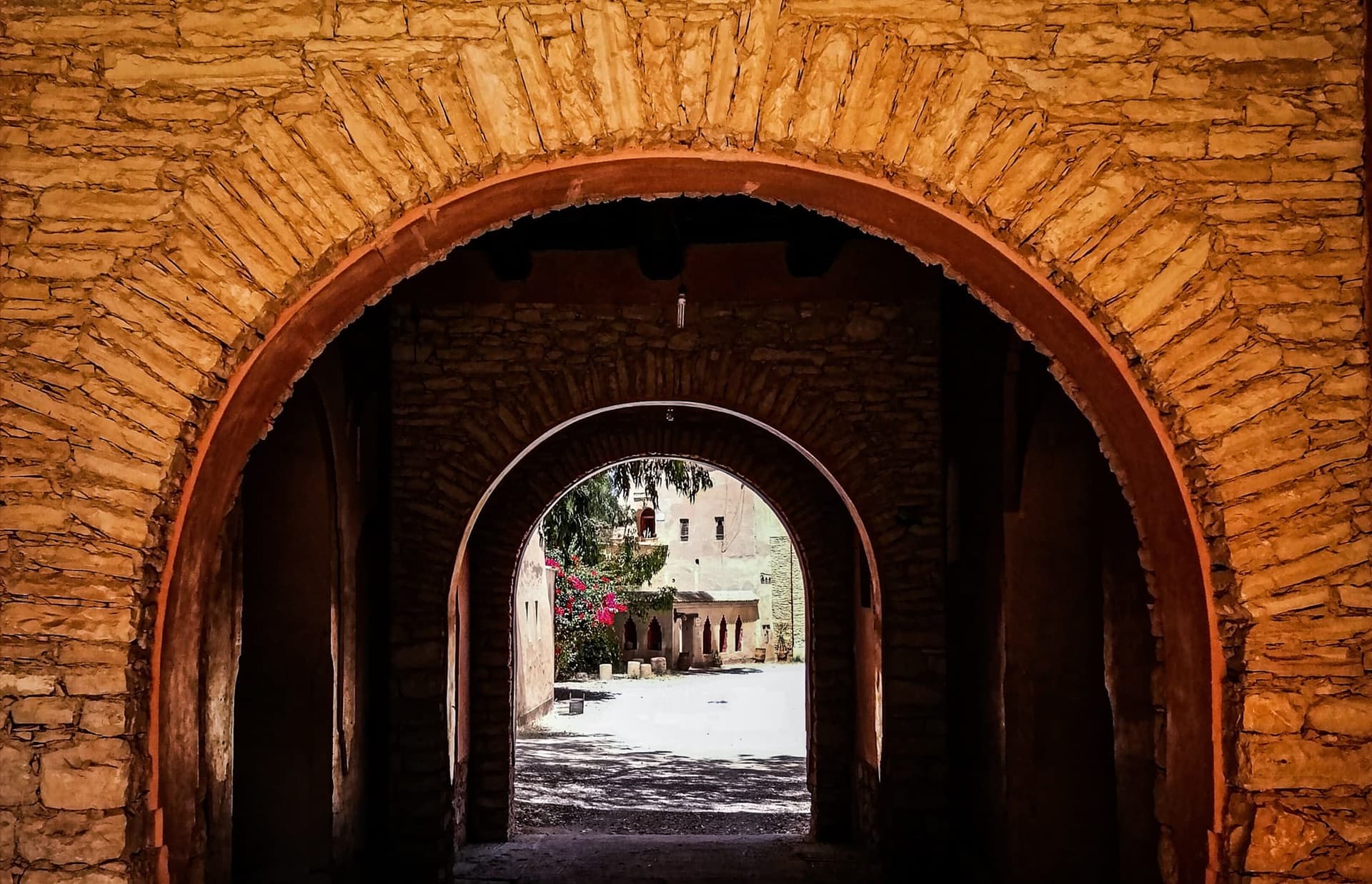 La Medina d'Agadir, a reconstructed traditional Moroccan medina