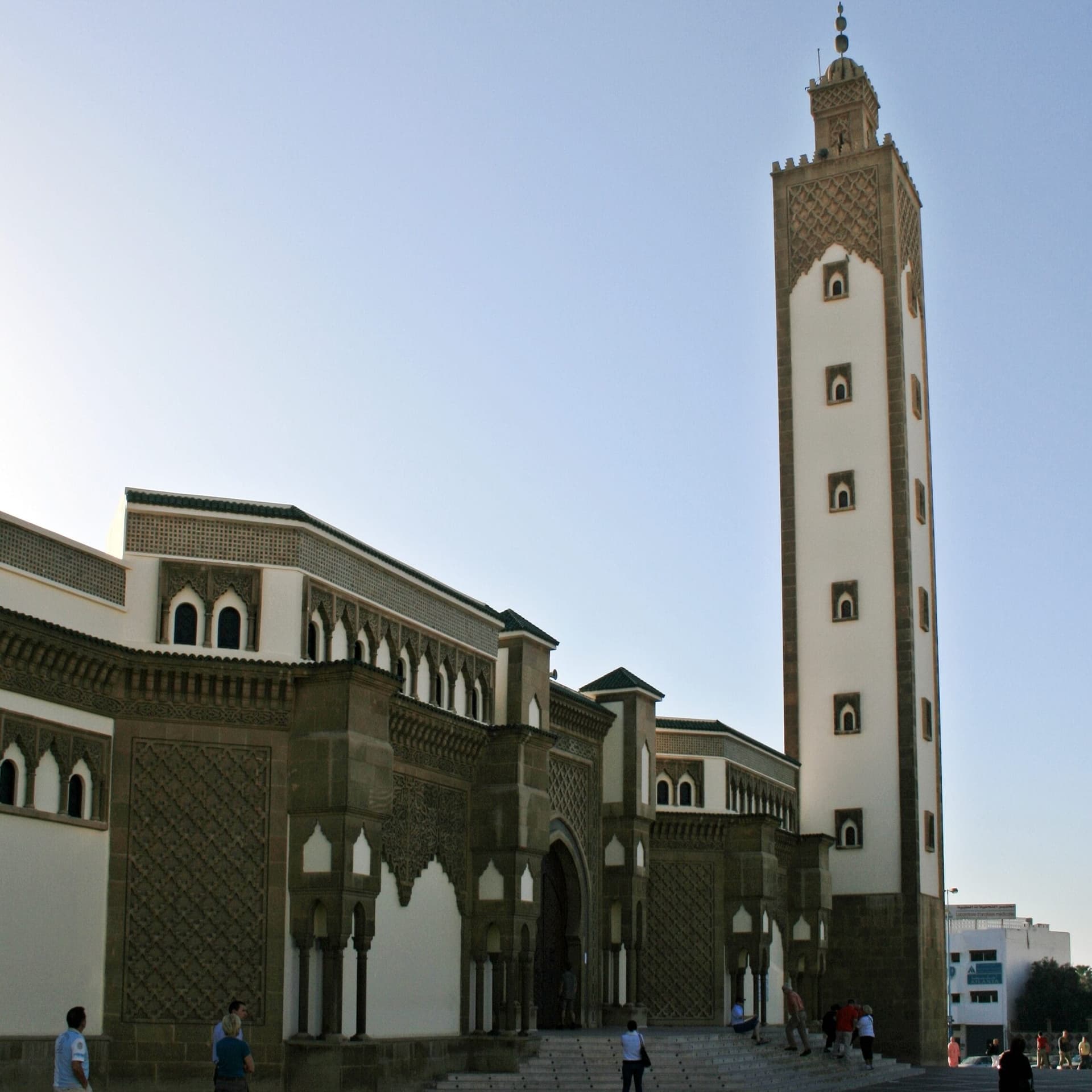 Mohammed V Mosque, a landmark of modern Agadir