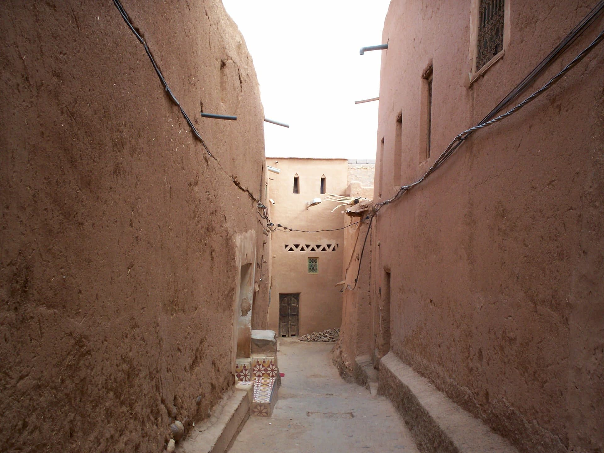 Medina street in Ouarzazate, Morocco