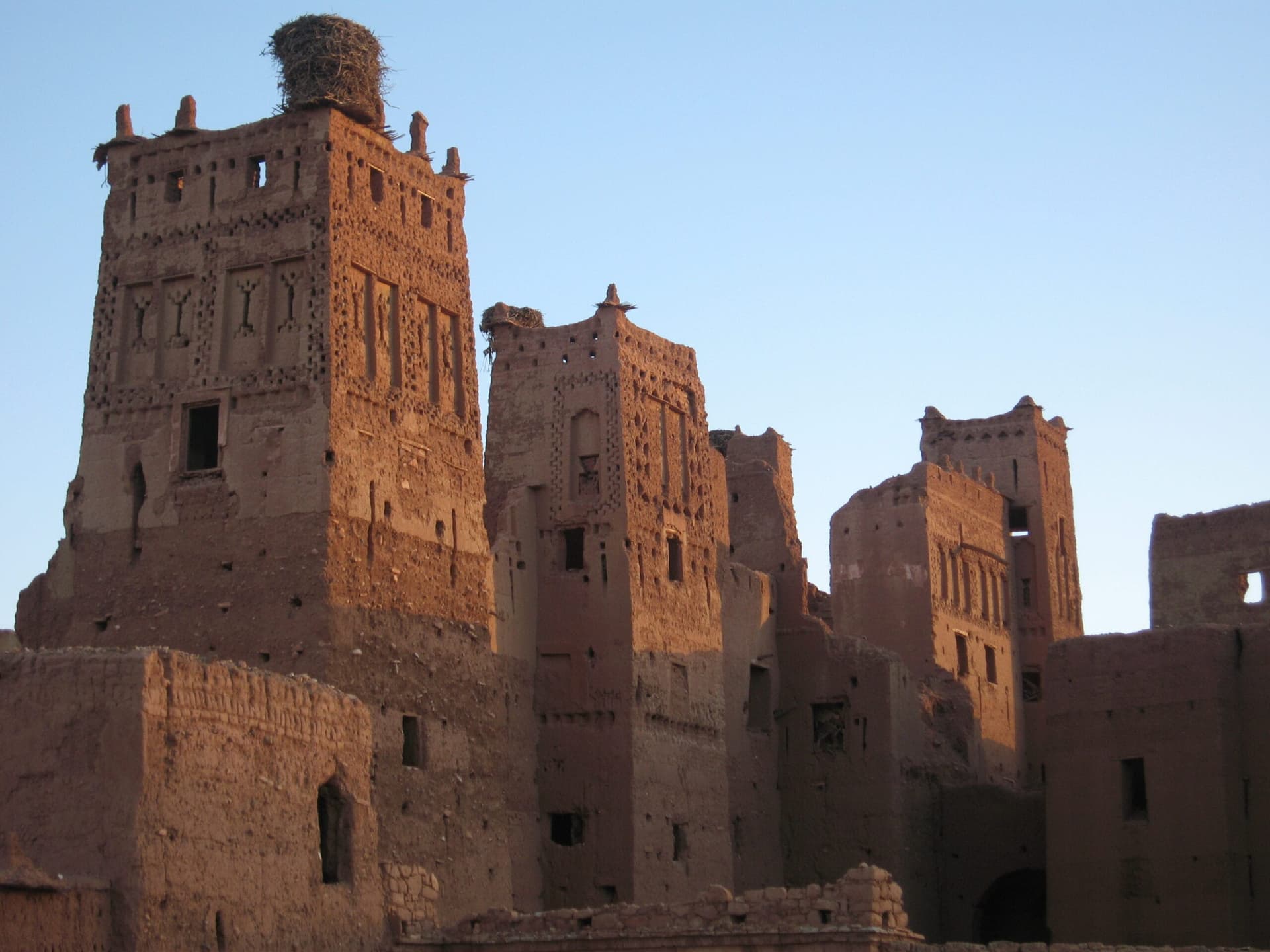 Tamdakht Kasbah in the Ounila Valley, Morocco