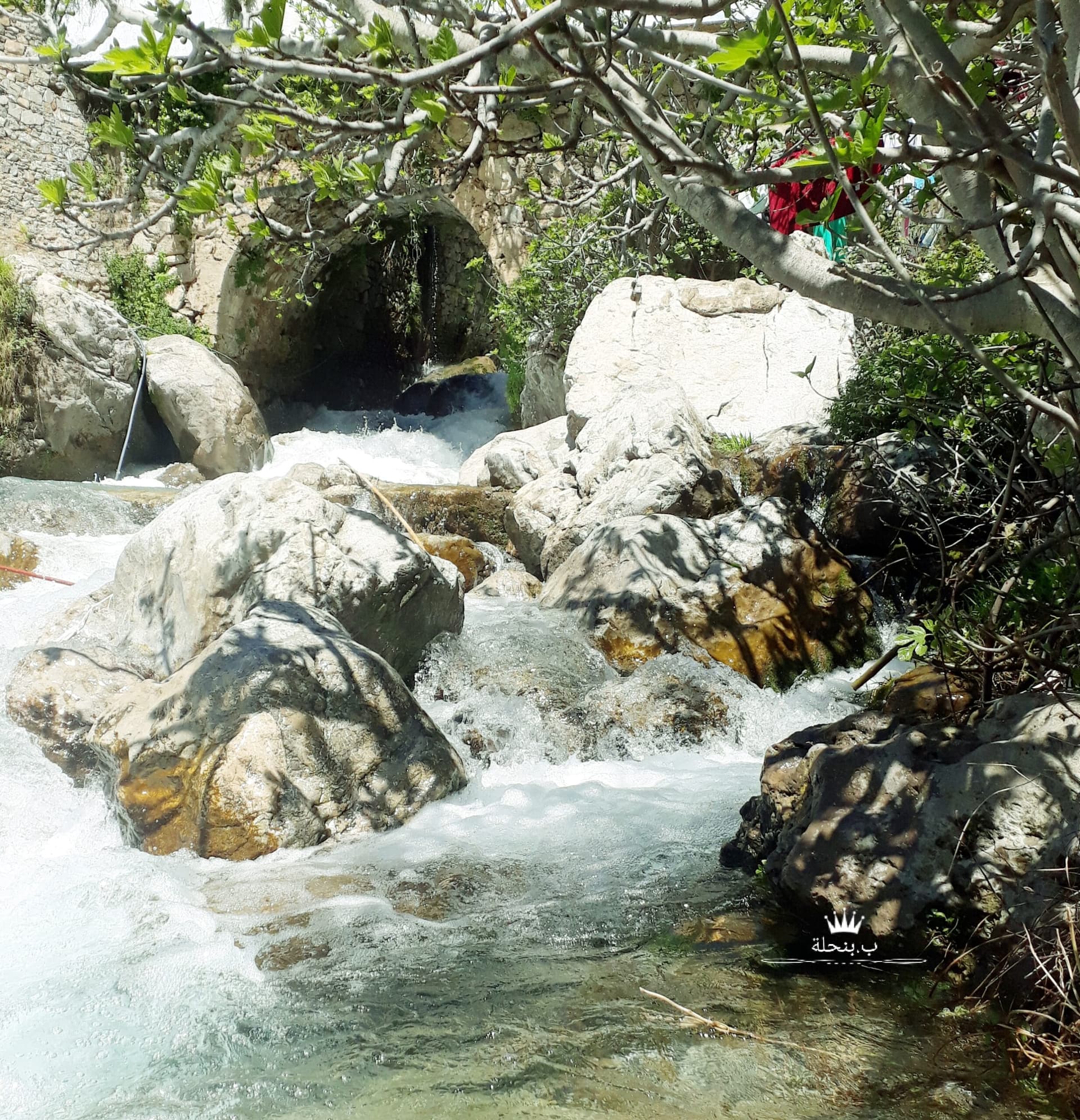 Ras el-Maa, the natural spring at the edge of Chefchaouen's medina