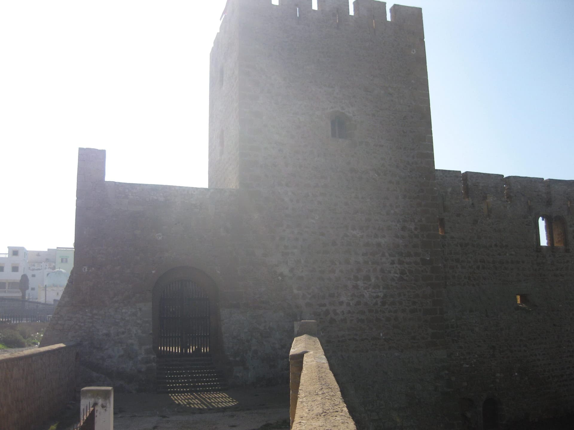 Ramparts of Safi's medina near Bab Jdid, Morocco