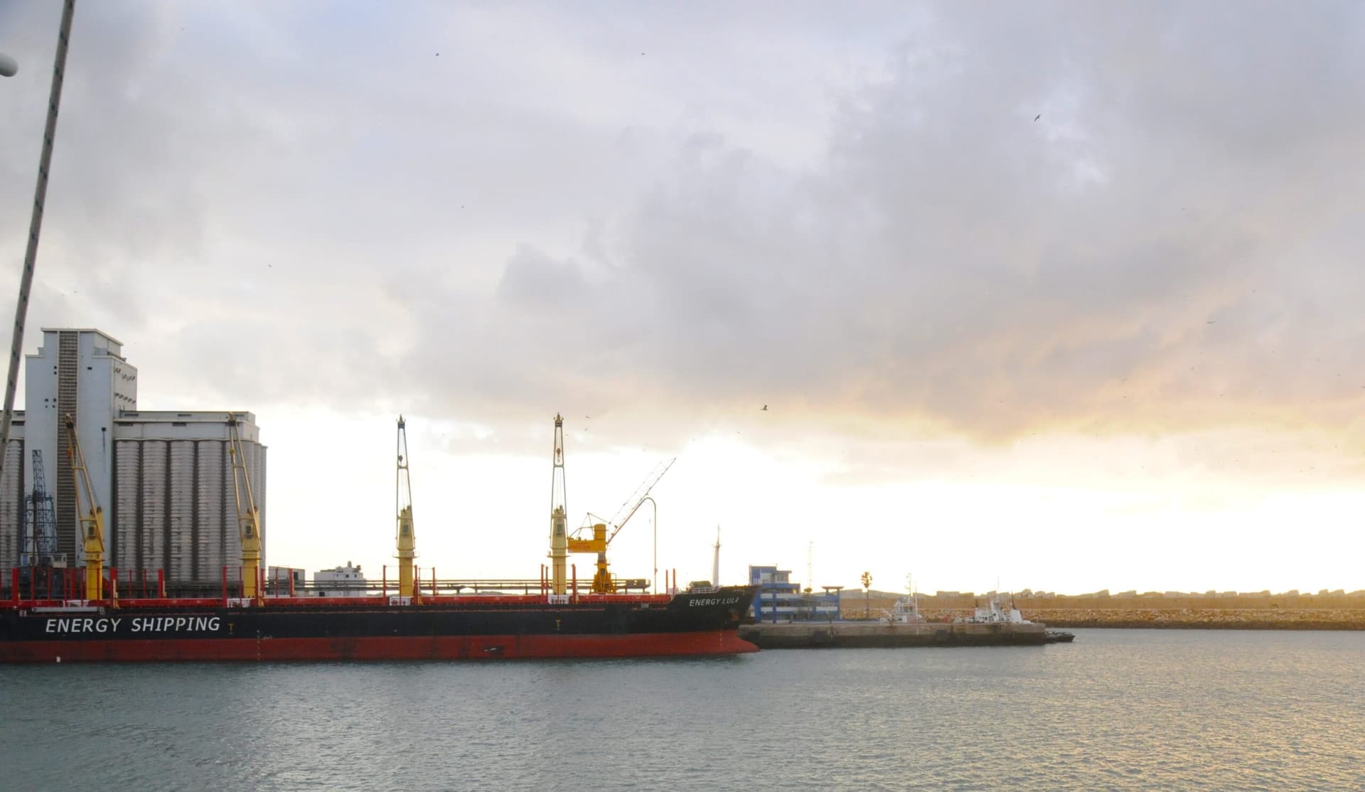 Port and seafront harbour of Safi, Morocco