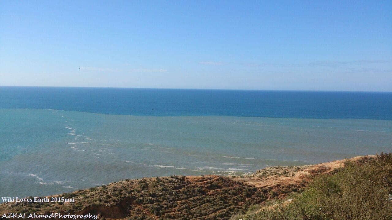 Coastal beach area near Sidi Bouzid, Safi, Morocco