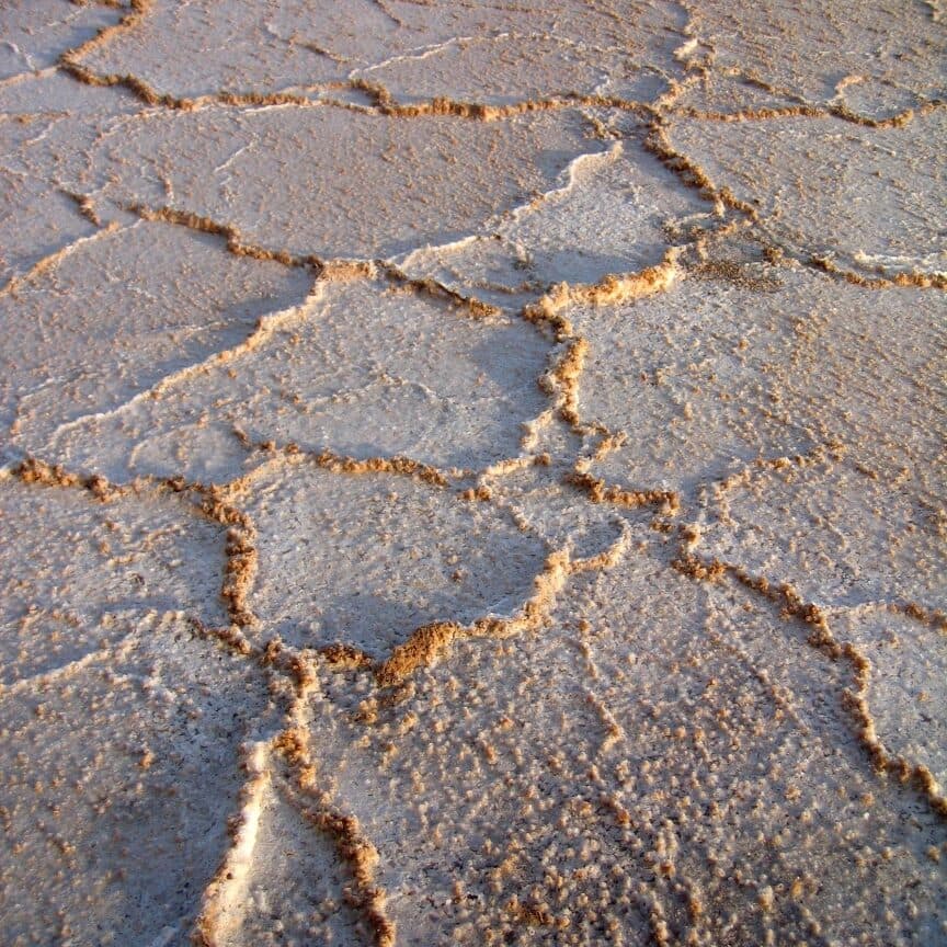 View of Salt Flats in Oualidia, Morocco