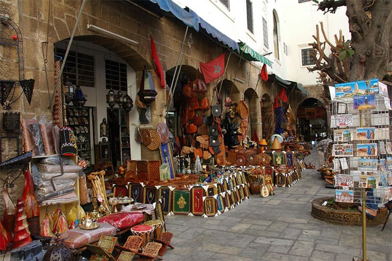 casablanca shop in old medina