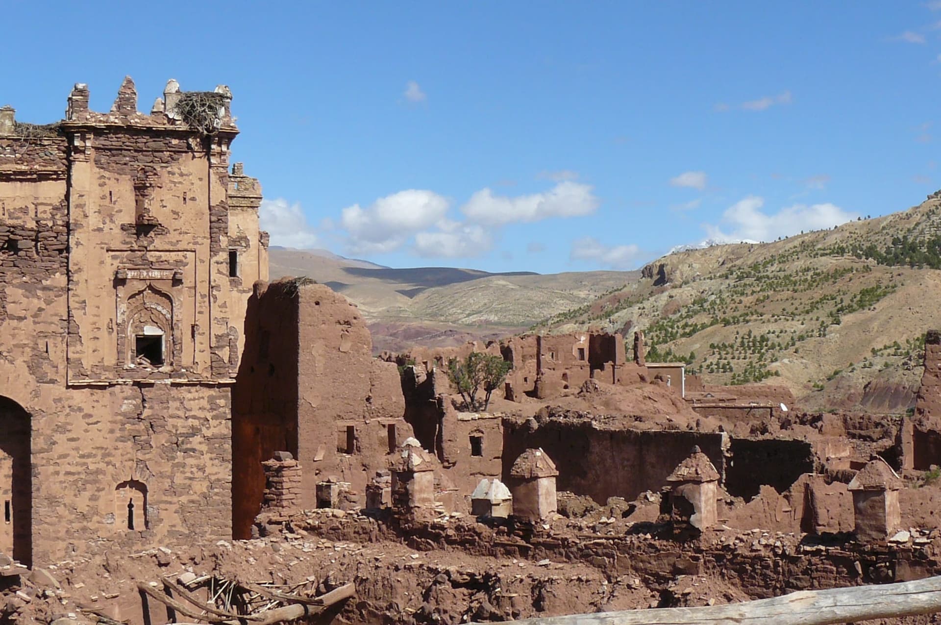 Telouet Kasbah, a detour destination near Tizi n Tichka, Morocco