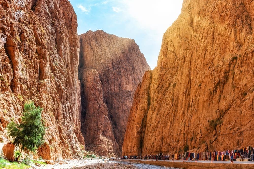 scinetic view in todgha gorge