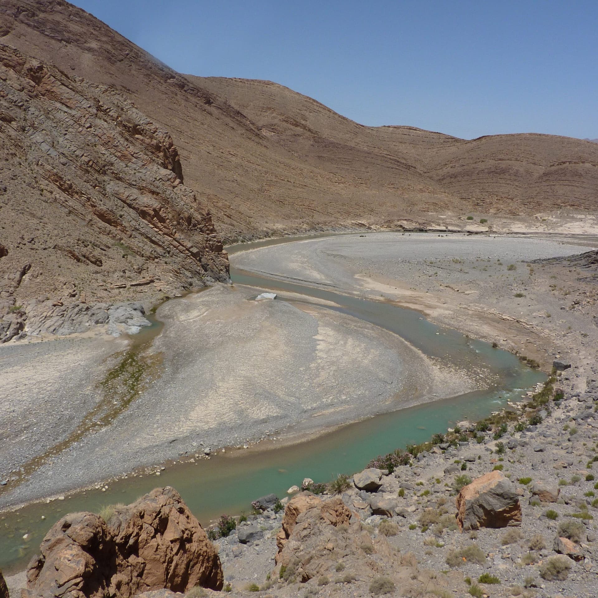 Ziz Gorge landscape north of Errachidia, Morocco