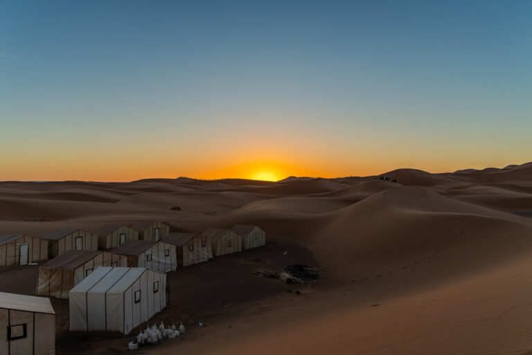 Camp Site At Erg Chebbi