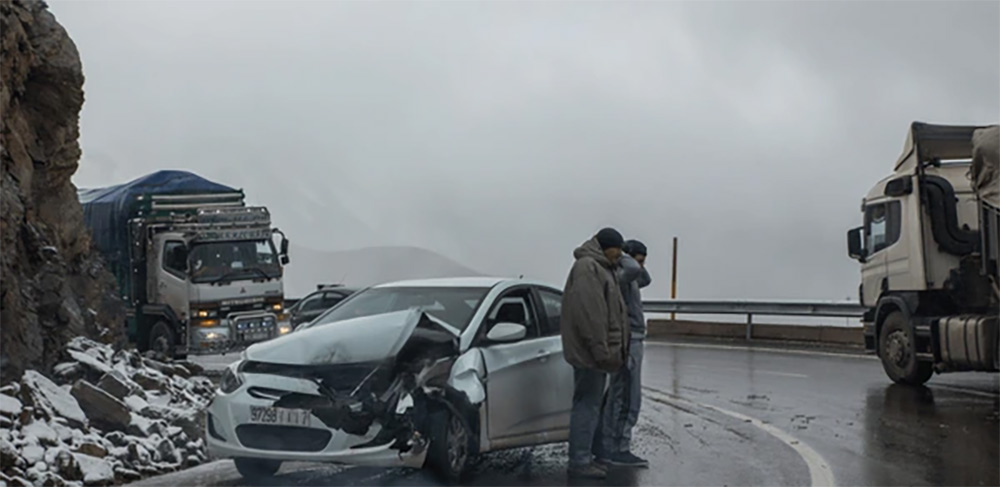 Car Accident In The Atlas Mountains