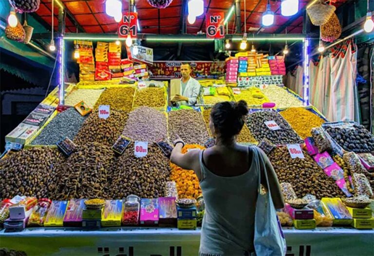 Dried Fruits And Seeds Vendor