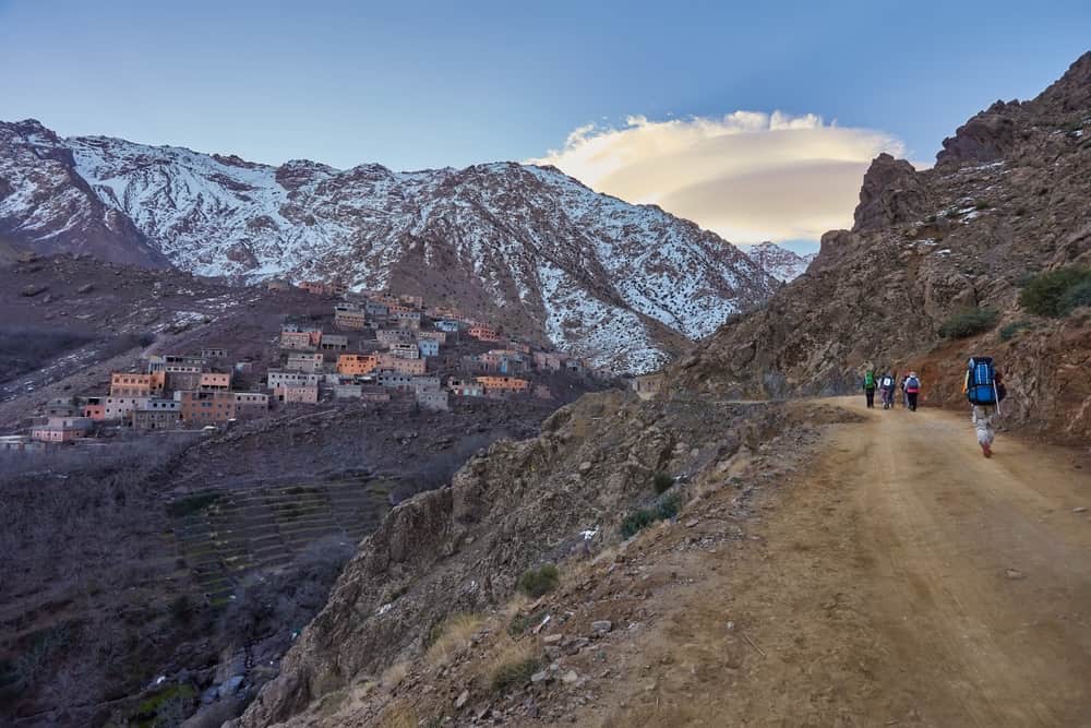 Hiking On Jebel Toubkal