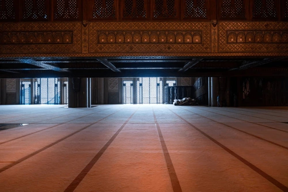 Interior of the Hassan Second Mosque