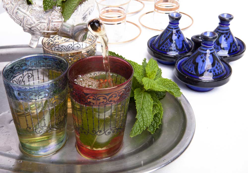 Moroccan Drinks Mint Tea