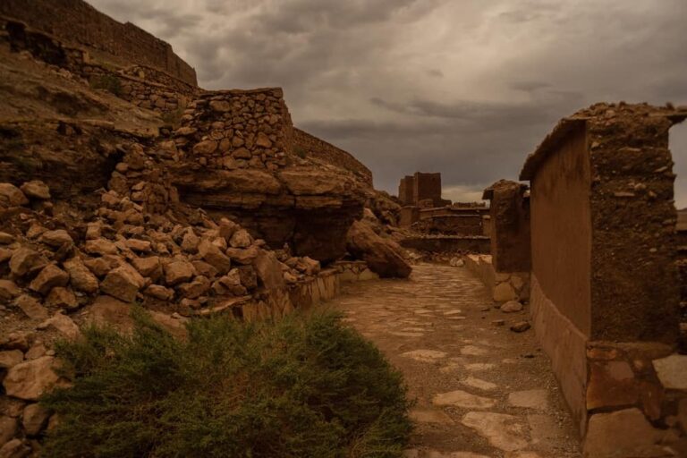 Sidewalk In Ait Benhaddou