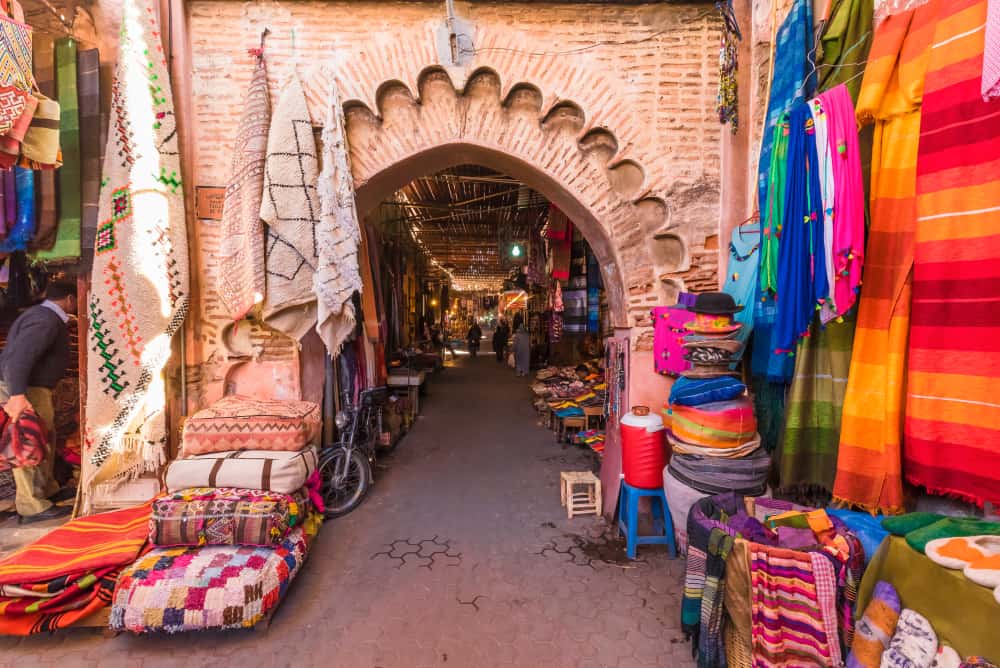 Souvenirs On The Old Arabic Market