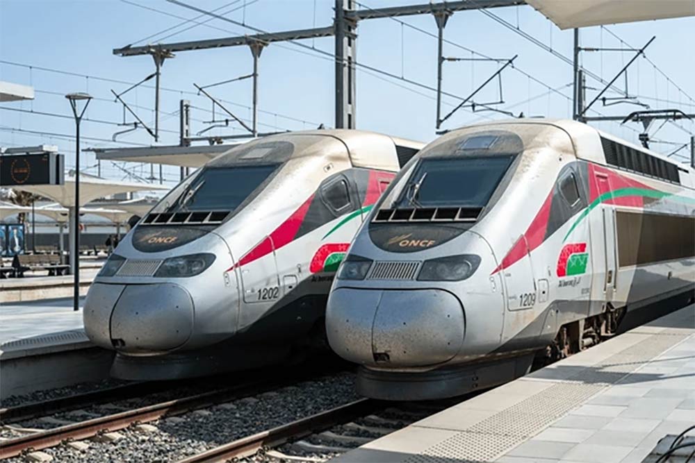 Trains In Tangier Railway