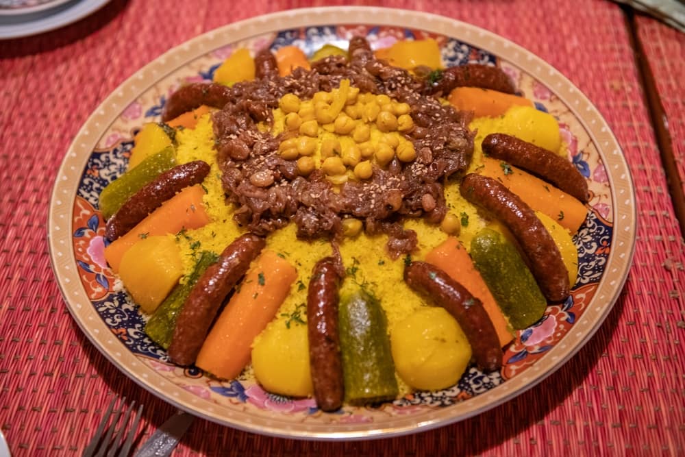 Couscous Dish In Rabat