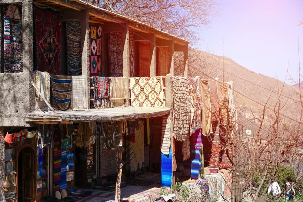 Carpet Shop In Imlil