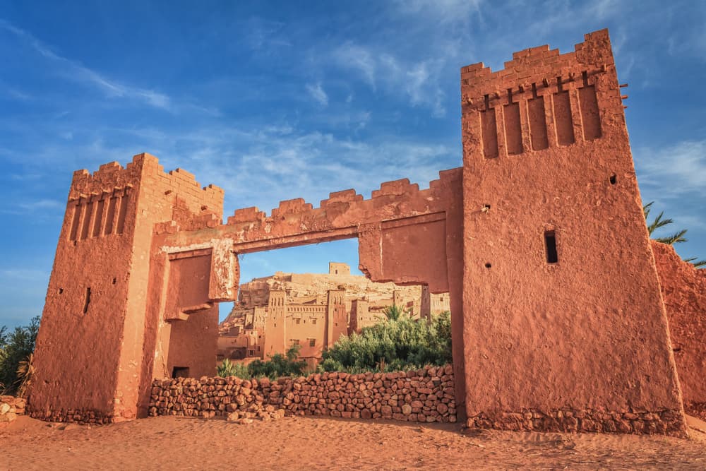 Entrance Of Ksar Ait Benhaddou