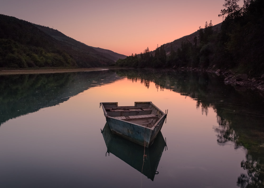 Lake Bin El Ouidane Landscape