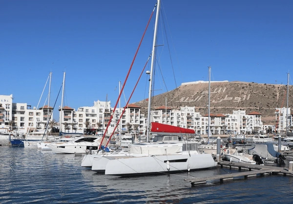 Marina Harbor In Agadir