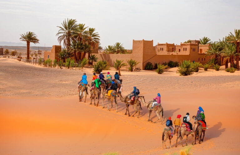 Merzouga Hotels District