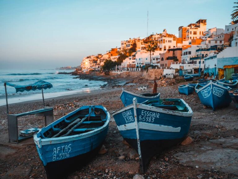 Morning Landscape Of Taghazout