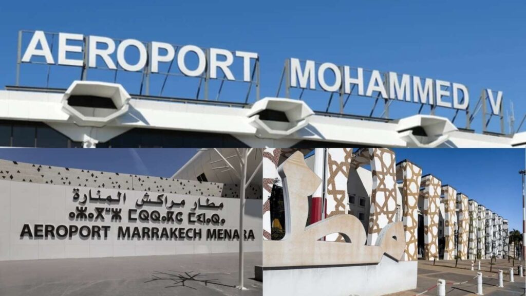 Morocco’s major airports RAK, CMN and FEZ