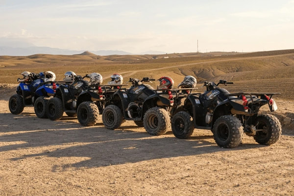 Quad Biking In Agafay Desert