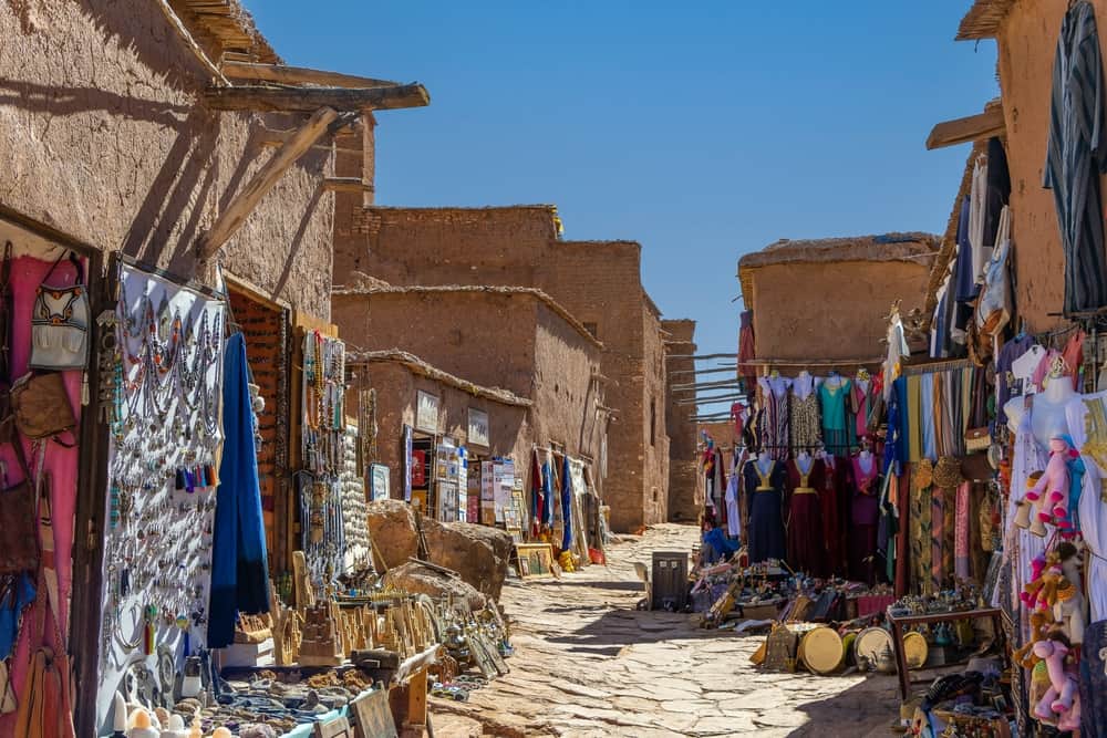 Shop In Clay Town Of Ait Ben Haddou