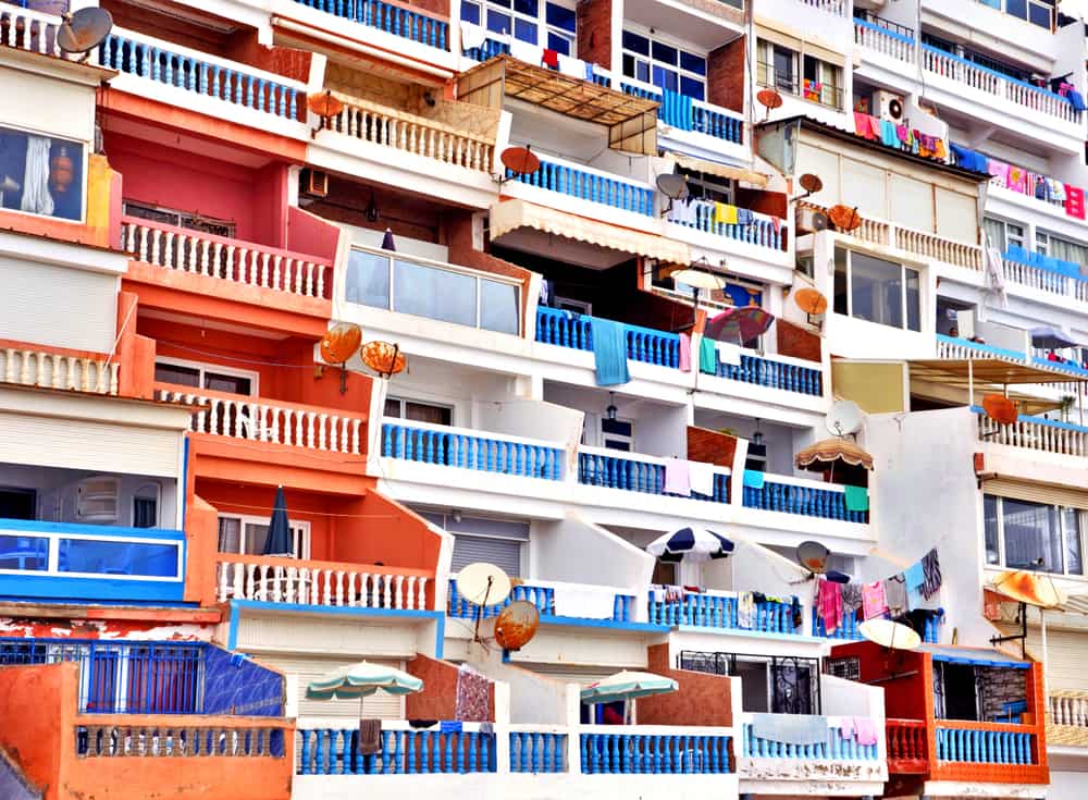 Stunning Balconies In Imsouane Taghazout