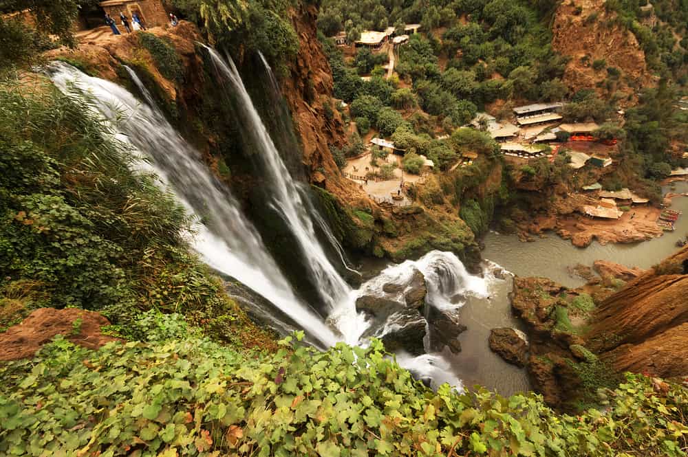 The Top of Ouzoud Waterfalls