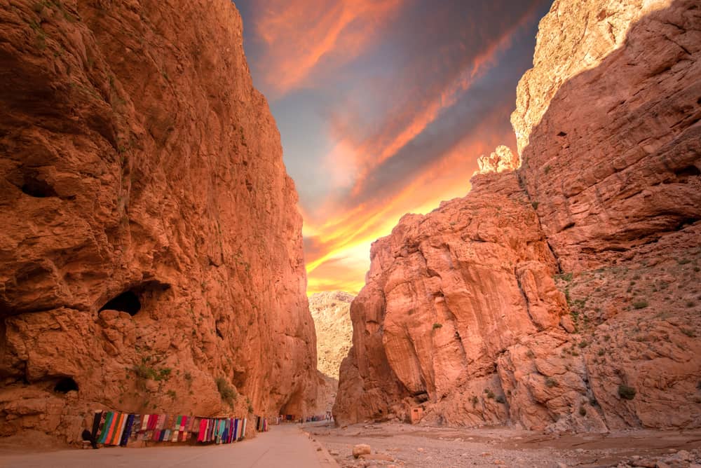 Todgha Gorge Canyon