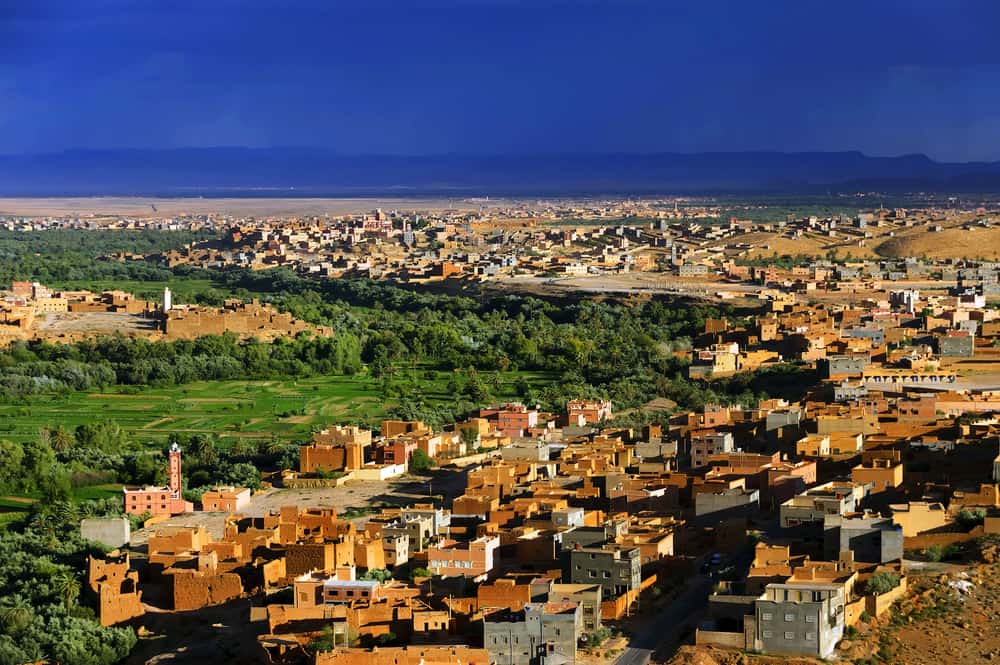 Town And Oasis Of Tinghir